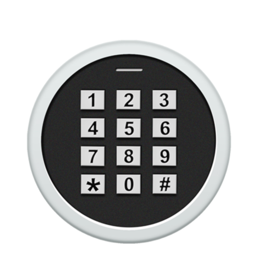 Waterproof Mini Door Keypad/ Round Type 125khz Standalone Door Access Control