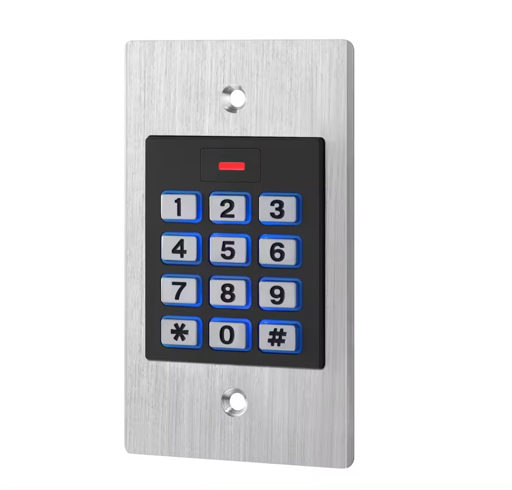 IP68 Embedded Waterproof Metal Door Keypads